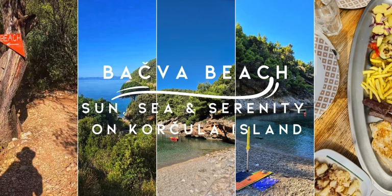 Sun, Sea, and Serenity on Korčula – Bačva Beach